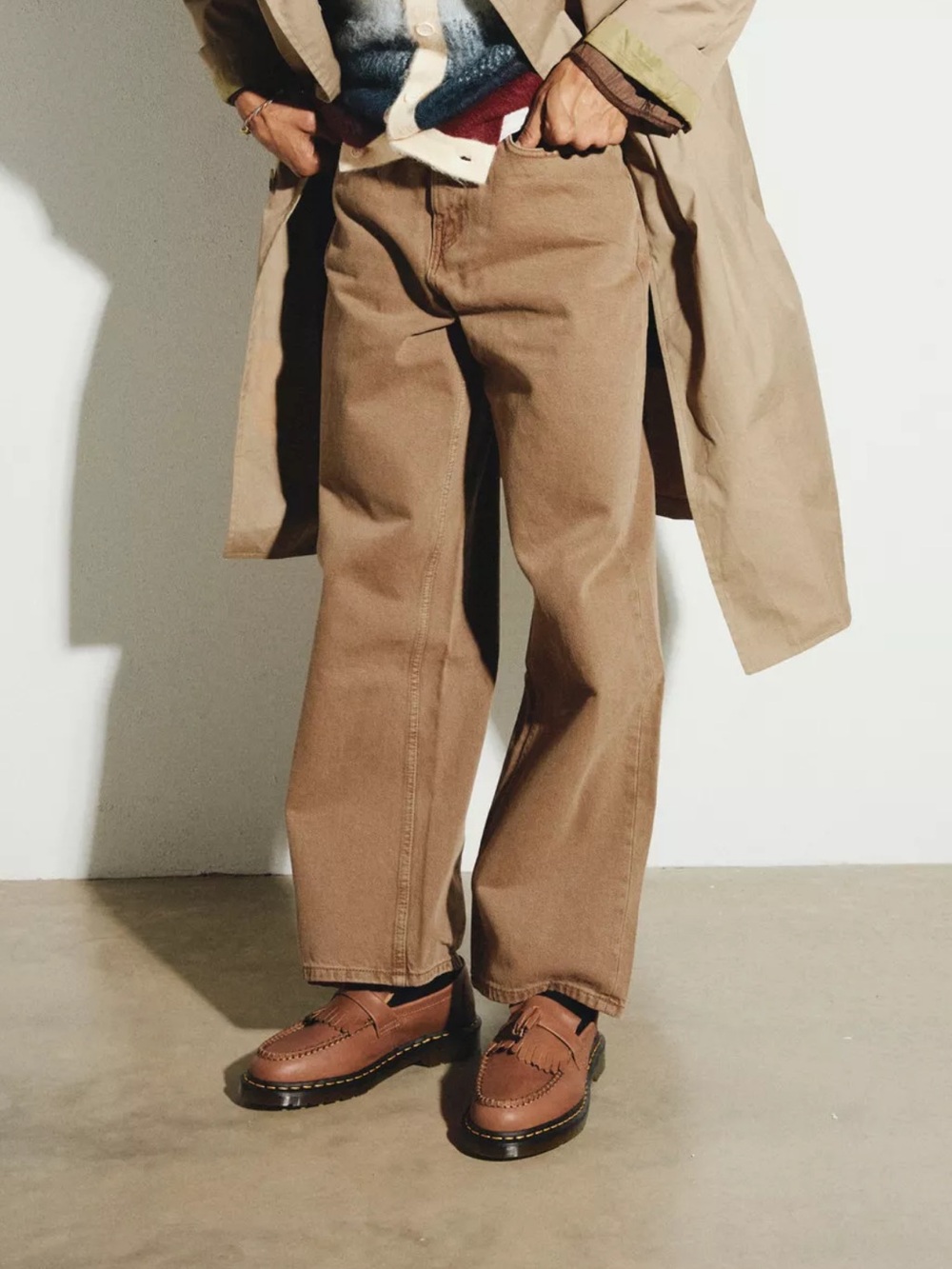 Dr. Martens ADRIAN CARRARA LEATHER TASSEL LOAFERS